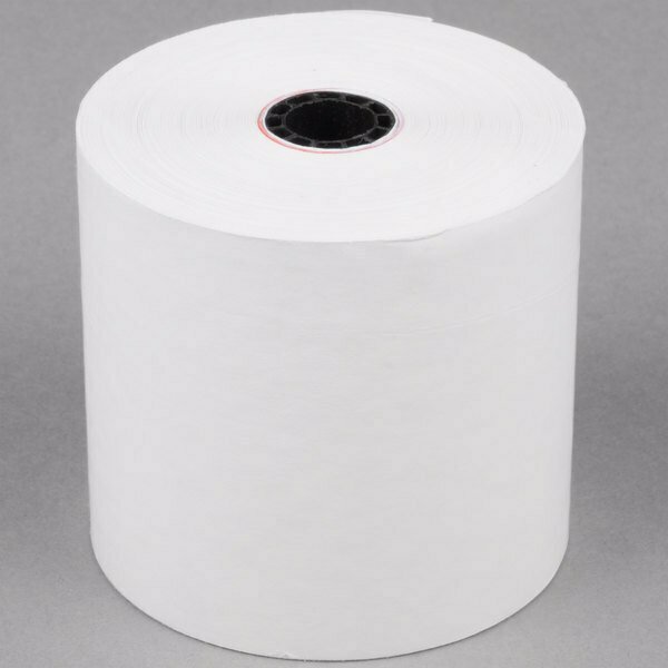 Point Plus 2 3/4'' x 194' Traditional Bond Cash Register POS / Calculator Paper Roll Tape, 50PK 105RR275190